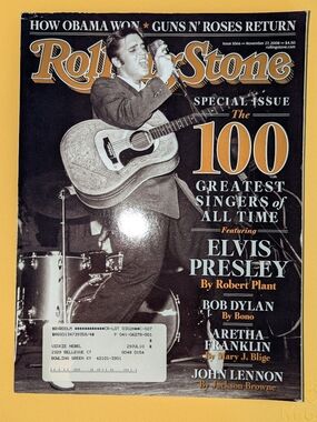 Rolling Stone Issue 1066 November 27, 2008 Elvis